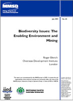 IIED and World Business Council for Sustainable Development Publication. July 2001.