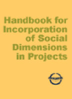 Handbook for Incorporation of Social Dimensions in Projects