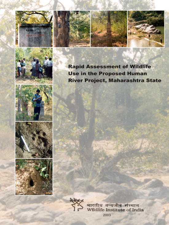 Rapid Assessment of Habitat Availability and Wildlife Use in the Proposed Human River Project, Maharashtra State. WII-EIA Technical Report 27. (2003).
