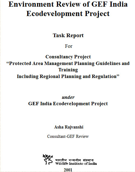 Ecodevelopment projects
