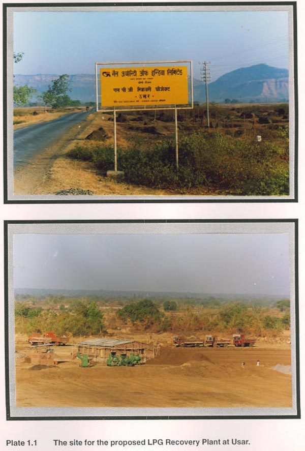 The site for the proposed LPG Recovery Plant at Usar