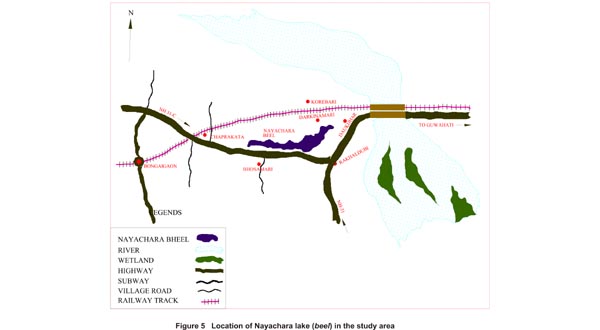 Route Map of the Project Site