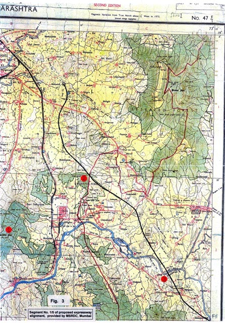 Evaluation of the Alignment of the Proposed Mumbai Pune Expressway
