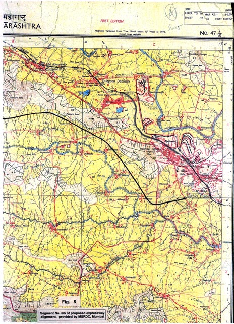 Evaluation of the Alignment of the Proposed Mumbai Pune Expressway