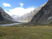 Cold-arid landscape of Niti valley in NDBR 
