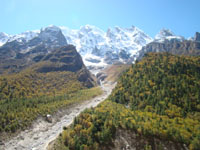 Varied landscape of National Park 