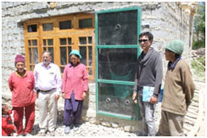 Space Heating Panel Installed in Shila