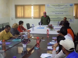 Dr. Anil P. Joshi at the inaugural session of the workshop