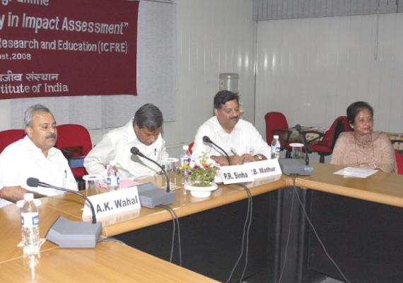 Training course on "Mainstreaming Biodiversity in Impact Assessment" for the officers of ICFRE (18th – 22nd August, 2008)