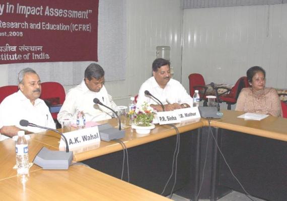 Training course on "Mainstreaming Biodiversity in Impact Assessment" for the officers of ICFRE (18th – 22nd August, 2008)