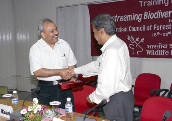 Training course on "Mainstreaming Biodiversity in Impact Assessment" for the officers of ICFRE (18th – 22nd August, 2008)
