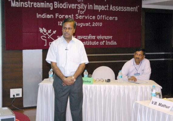 Training Workshop on Mainstreaming Biodiversity in Impact Assessment for Indian Forest Service Officers (12th - 13th August 2010)