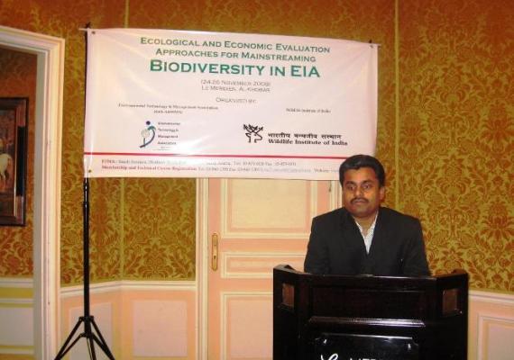 Ecological and economic evaluation approaches for mainstreaming biodiversity in EIA at Al Khobar, Saudi Arabai (24th-26th November, 2008)
