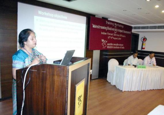 Training Workshop on Mainstreaming Biodiversity in Impact Assessment for Indian Forest Service Officers (12th - 13th August 2010)
