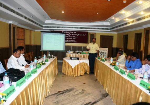 Training Course on Environmental Impact Assessment for Biodiversity Conservation for Indian Forest Service Officers (7th - 11th September 2009)