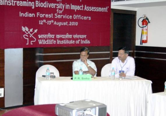 Training Workshop on Mainstreaming Biodiversity in Impact Assessment for Indian Forest Service Officers (12th - 13th August 2010)