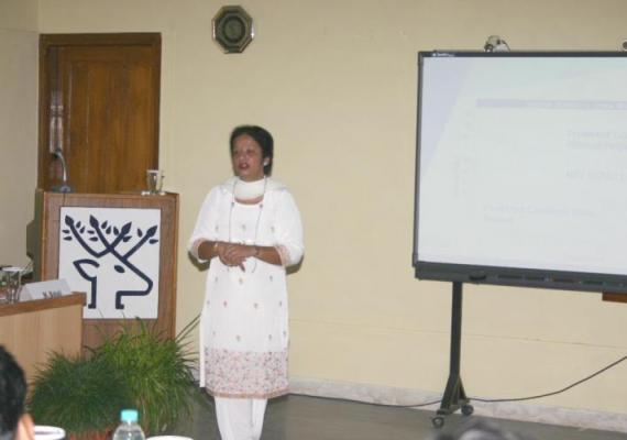 Training course on "Mainstreaming Biodiversity in Impact Assessment" for the officers of ICFRE (18th – 22nd August, 2008)