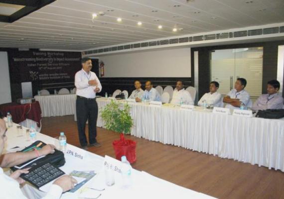 Training Workshop on Mainstreaming Biodiversity in Impact Assessment for Indian Forest Service Officers (12th - 13th August 2010)