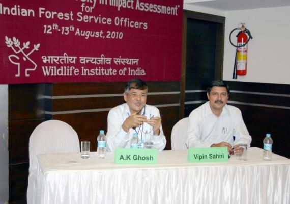Training Workshop on Mainstreaming Biodiversity in Impact Assessment for Indian Forest Service Officers (12th - 13th August 2010)