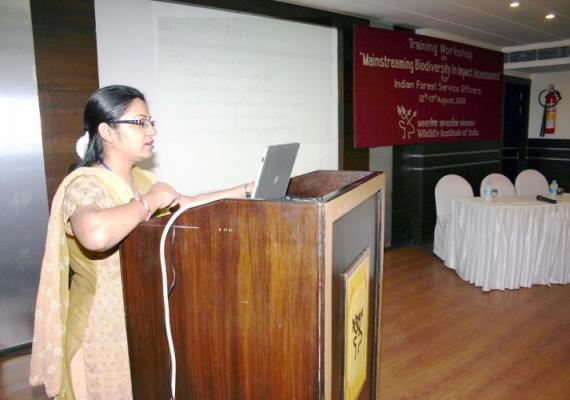 Training Workshop on Mainstreaming Biodiversity in Impact Assessment for Indian Forest Service Officers (12th - 13th August 2010)