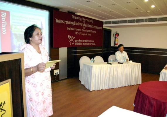 Training Workshop on Mainstreaming Biodiversity in Impact Assessment for Indian Forest Service Officers (12th - 13th August 2010)