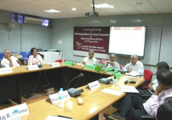 Training Workshop on Mainstreaming Biodiversity in Impact Assessment for Indian Forest Service Officers (12th - 13th August 2010)