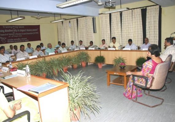 Training course on "Mainstreaming Biodiversity in Impact Assessment" for the officers of ICFRE (18th – 22nd August, 2008)