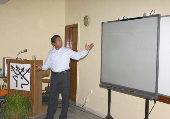 Training course on "Mainstreaming Biodiversity in Impact Assessment" for the officers of ICFRE (18th – 22nd August, 2008)
