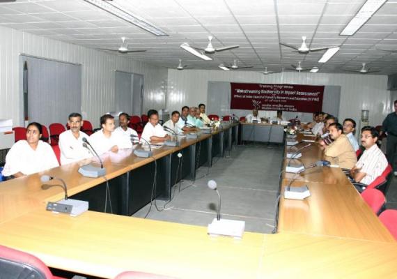 Training course on "Mainstreaming Biodiversity in Impact Assessment" for the officers of ICFRE (18th – 22nd August, 2008)